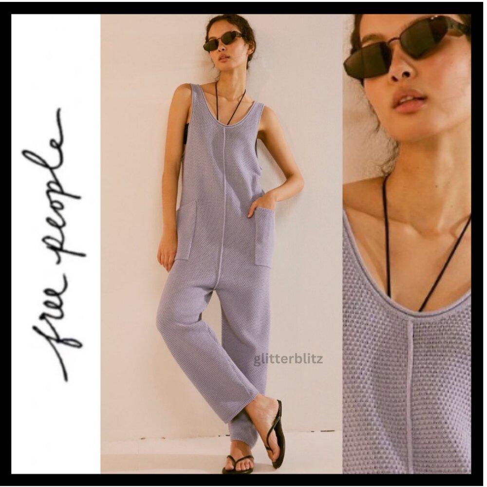 Free People Hailee Sweater Jumper Onesie in Aleutian - Factory Sealed